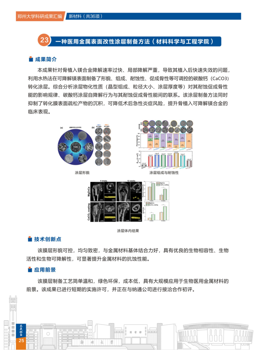 23.一种医用金属表面改性涂层制备方法(郑州大学材料科学与工程学院).png