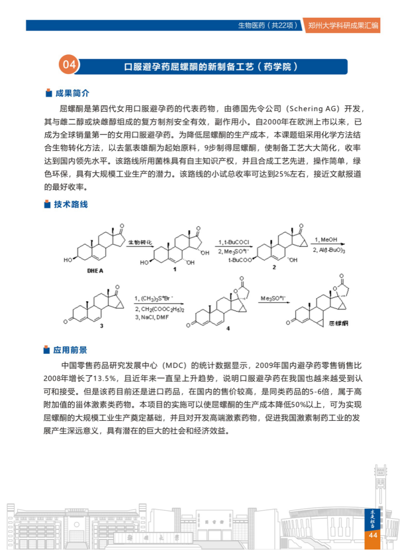 4.口服避孕药屈螺酮的新制备工艺(郑州大学药学院).png
