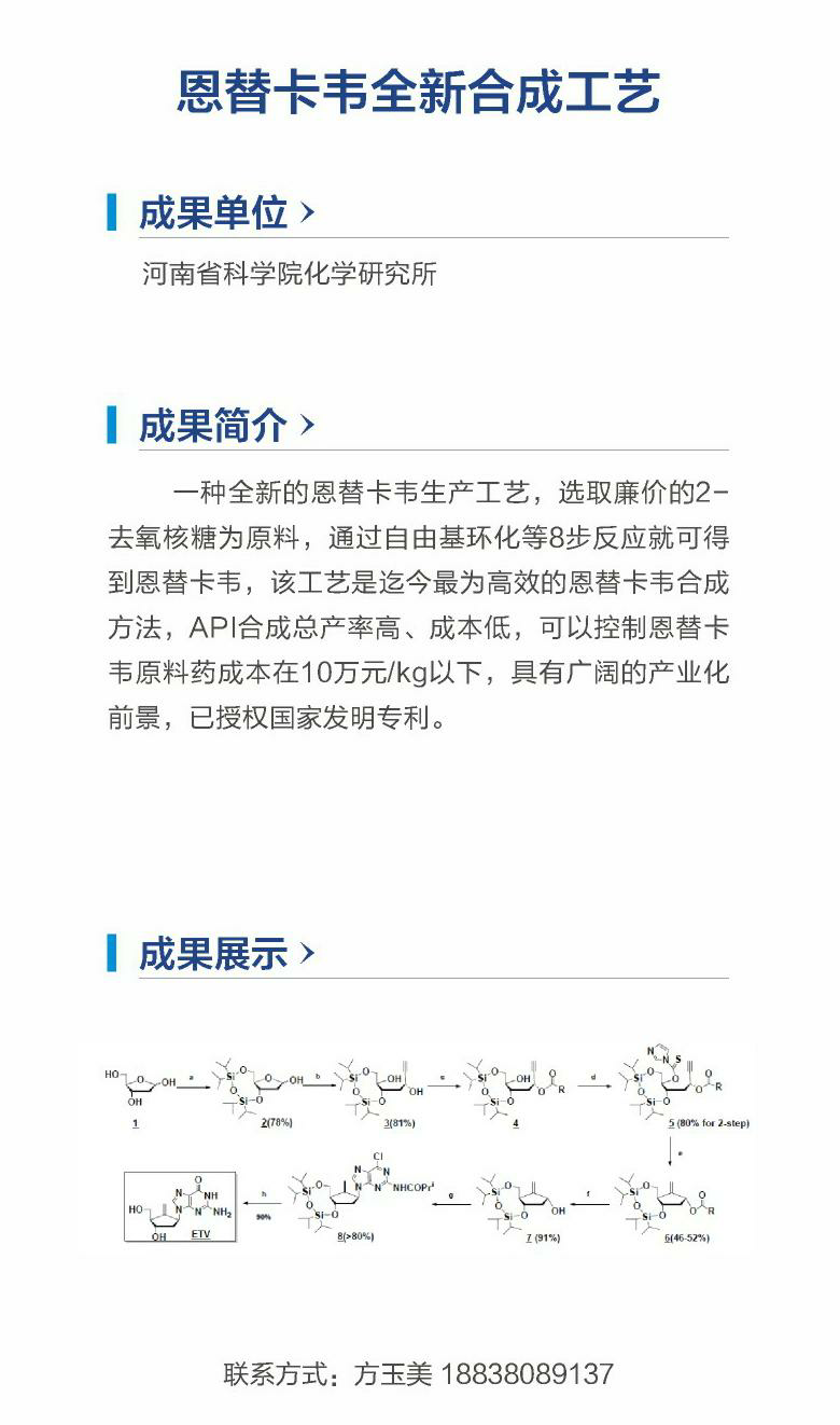 32.恩替卡韦全新合成工艺（河南省科学院化学研究所）.png